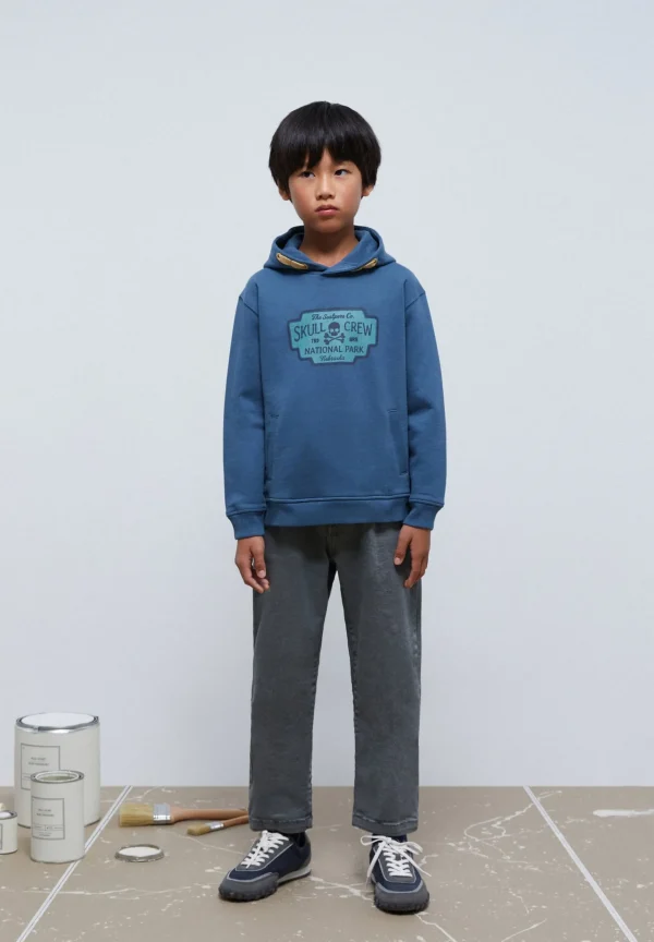 scalperscompany Sudadera Print Frontal Capucha-Niños Sudaderas