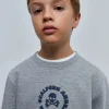 scalperscompany Sudadera Print Frontal Relieve-Niños Sudaderas