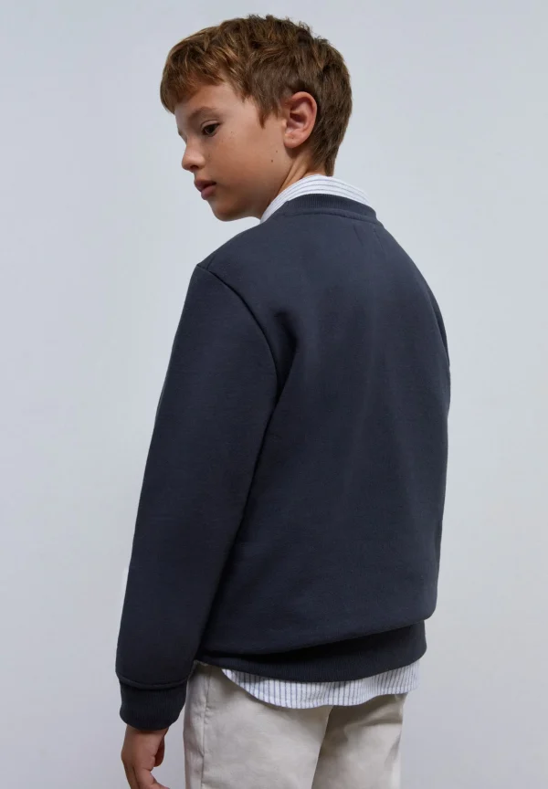 scalperscompany Sudadera Print Frontal Relieve-Niños Sudaderas