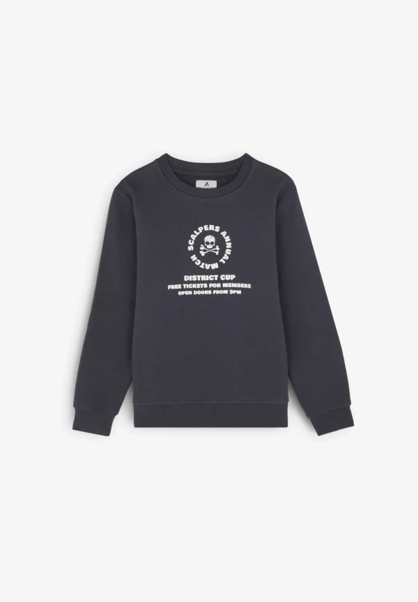 scalperscompany Sudadera Print Frontal Relieve-Niños Sudaderas