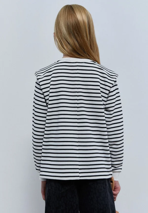 scalperscompany Sudadera Rayas Calavera-Niños Sudaderas
