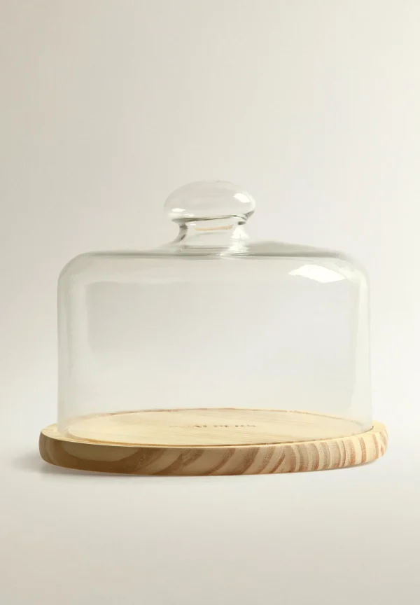 scalperscompany Tabla Queso Cupula-Home Almacenaje Y Utensilios