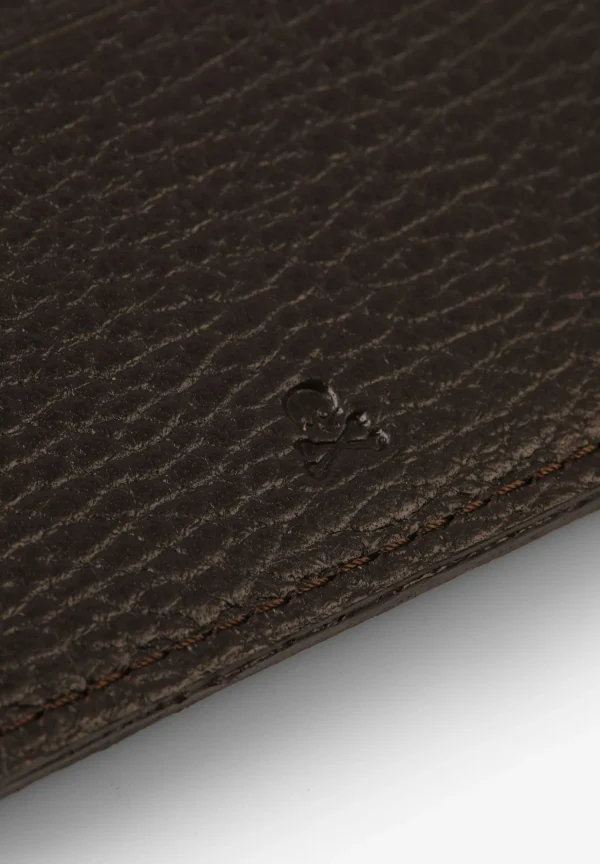 scalperscompany Tarjetero Piel Grabado Contraste-Hombre Carteras Y Tarjeteros