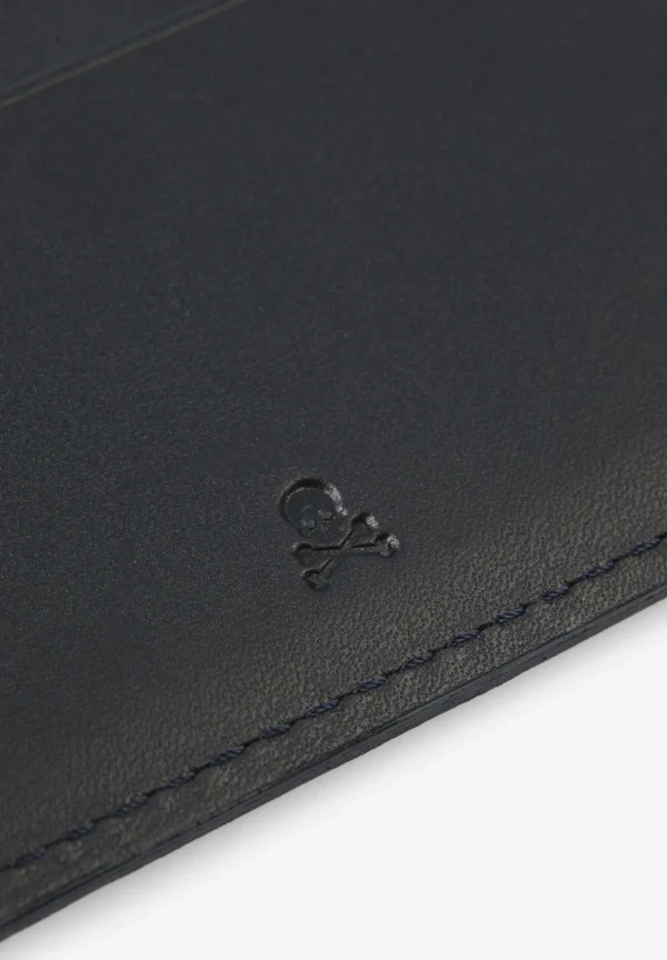 scalperscompany Tarjetero Piel Grabado Contraste-Hombre Carteras Y Tarjeteros