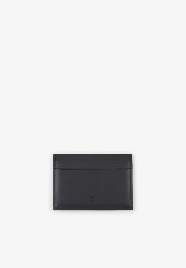 scalperscompany Tarjetero Piel Grabado Contraste-Hombre Carteras Y Tarjeteros