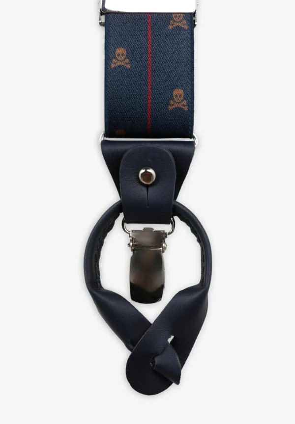 scalperscompany Tirantes Calaveras-Hombre Cinturones Y Tirantes
