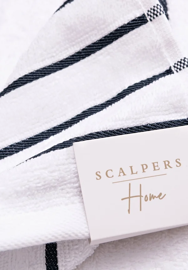 scalperscompany Toalla Baño Rayas-Home Toallas