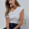 scalperscompany Top Asimetrico-Mujer Camisetas Y Tops