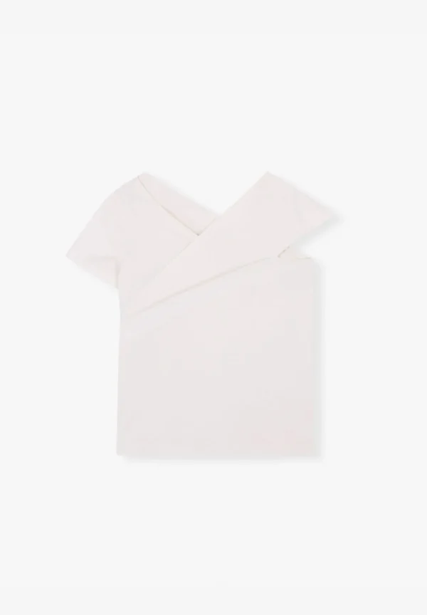 scalperscompany Top Asimetrico-Mujer Camisetas Y Tops