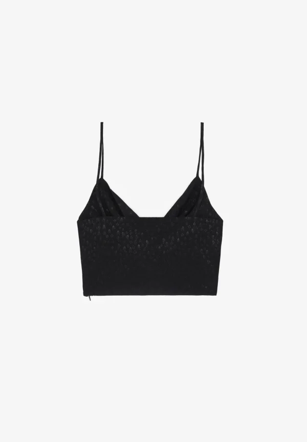 scalperscompany Top Corto Skull Star-Mujer Total Look