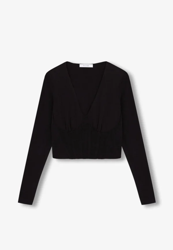 scalperscompany Top Detalle Corse-Mujer Camisetas Y Tops