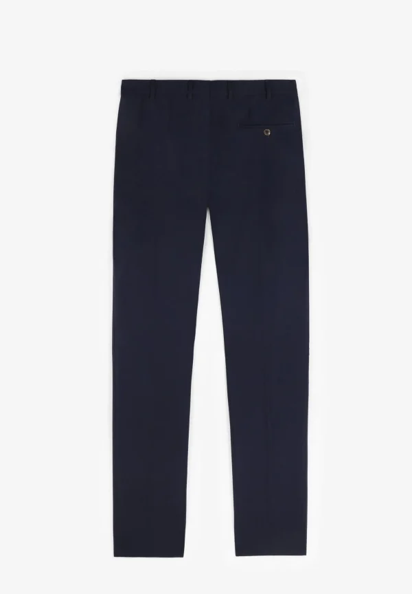 scalperscompany Traje Azul Marino Bolsillos Parche-Hombre Trajes