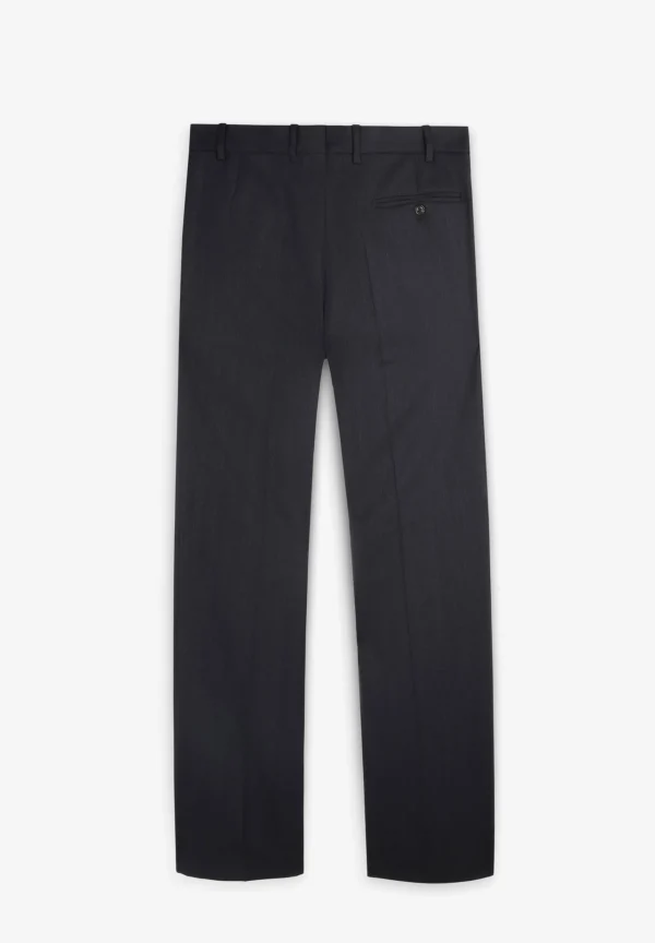 scalperscompany Traje Azul Marino Espiga Lana-Hombre Trajes