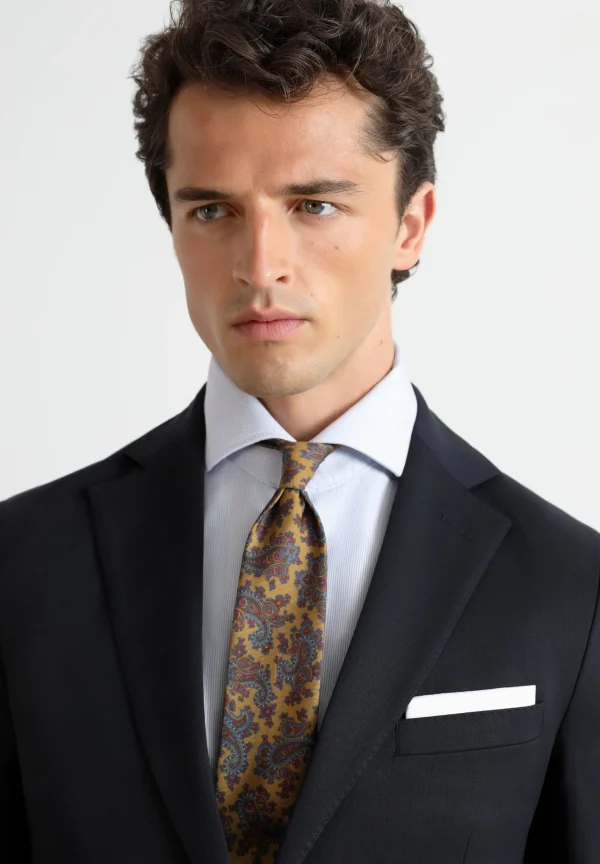 scalperscompany Traje Azul Marino Ligero-Hombre Trajes