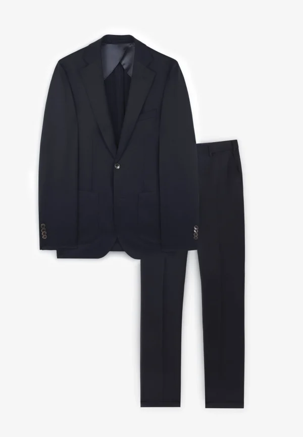 scalperscompany Traje Azul Marino Ligero-Hombre Trajes