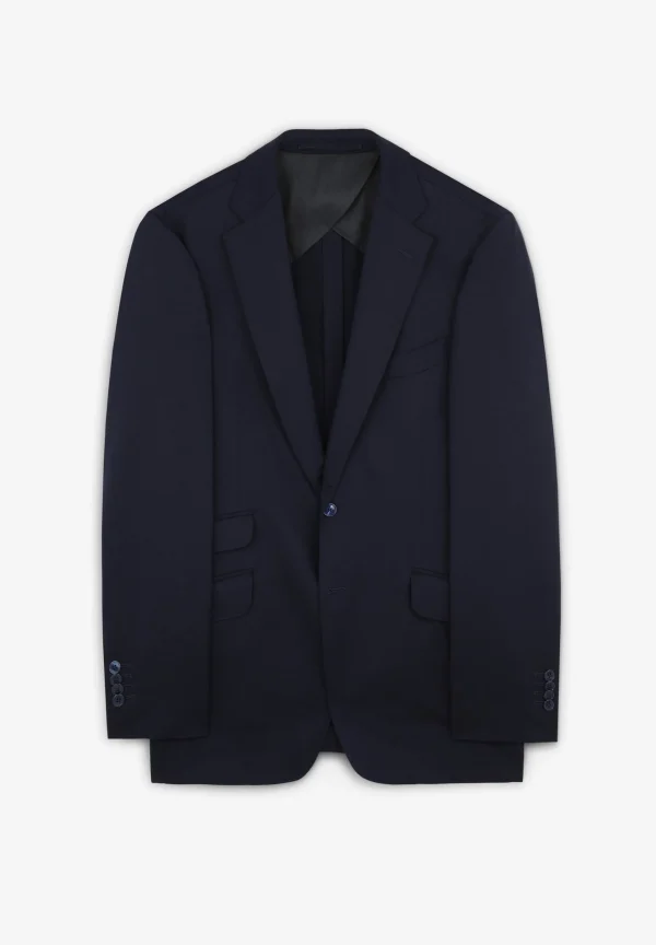 scalperscompany Traje Clasico Azul Marino-Hombre Trajes