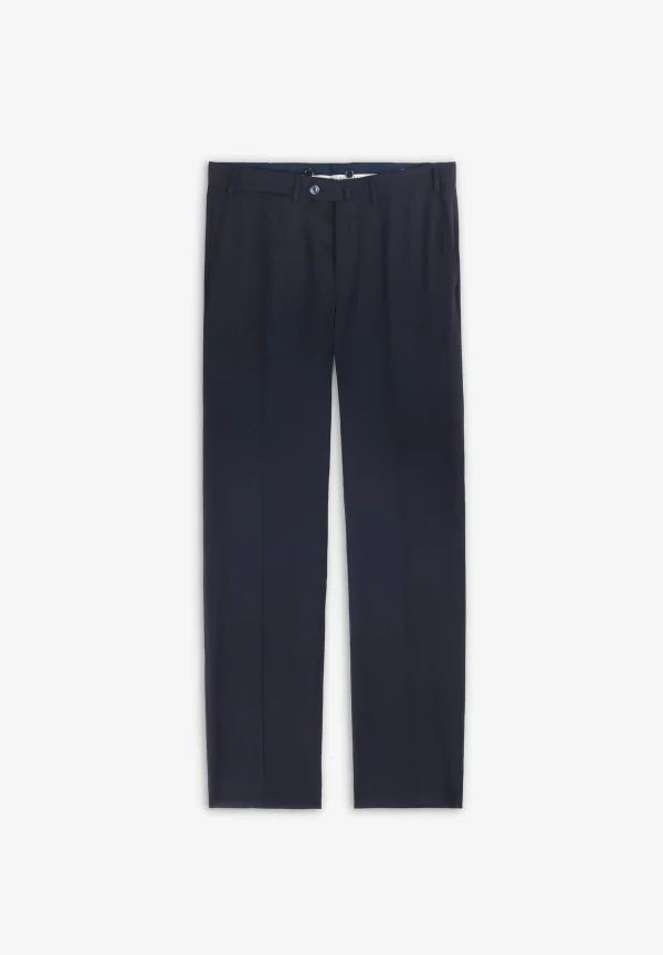 scalperscompany Traje Clasico Lana Azul Marino-Hombre Trajes