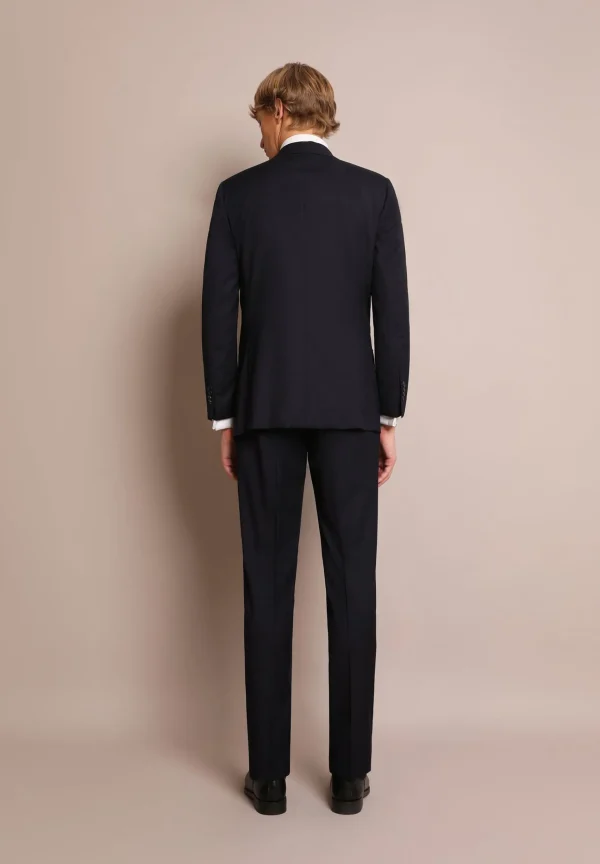scalperscompany Traje Lana Azul Marino-Hombre Trajes