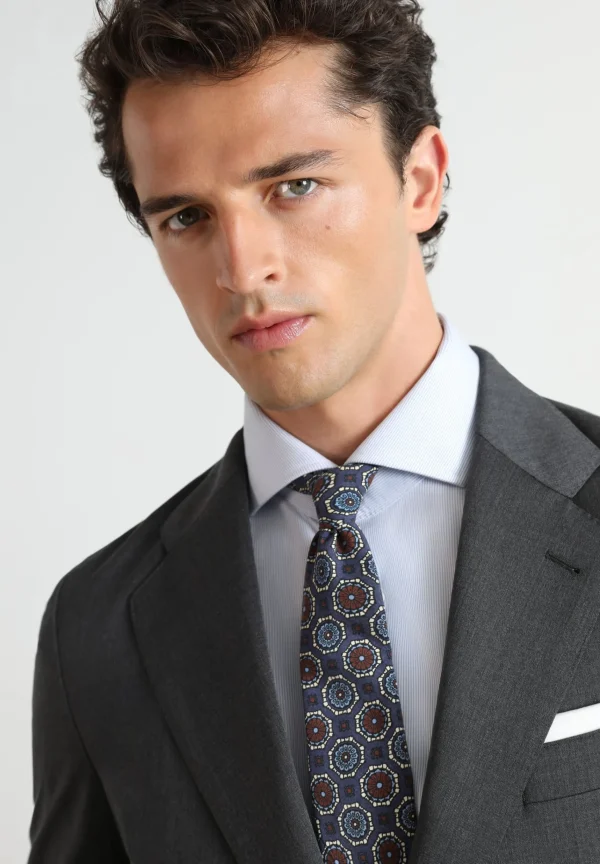scalperscompany Traje Lana Gris-Hombre Trajes