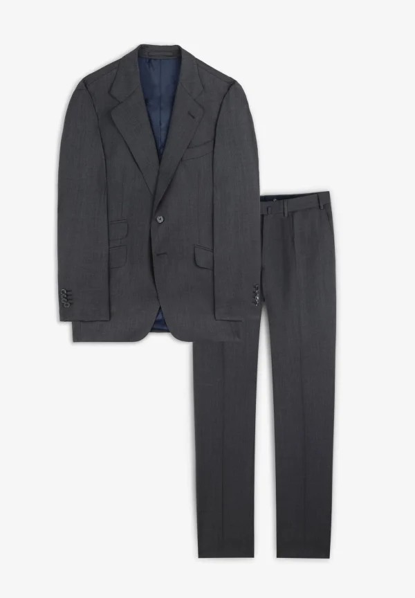 scalperscompany Traje Lana Gris-Hombre Trajes