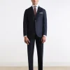 scalperscompany Traje Premium Azul Marino Punta De Lanza-Hombre Trajes