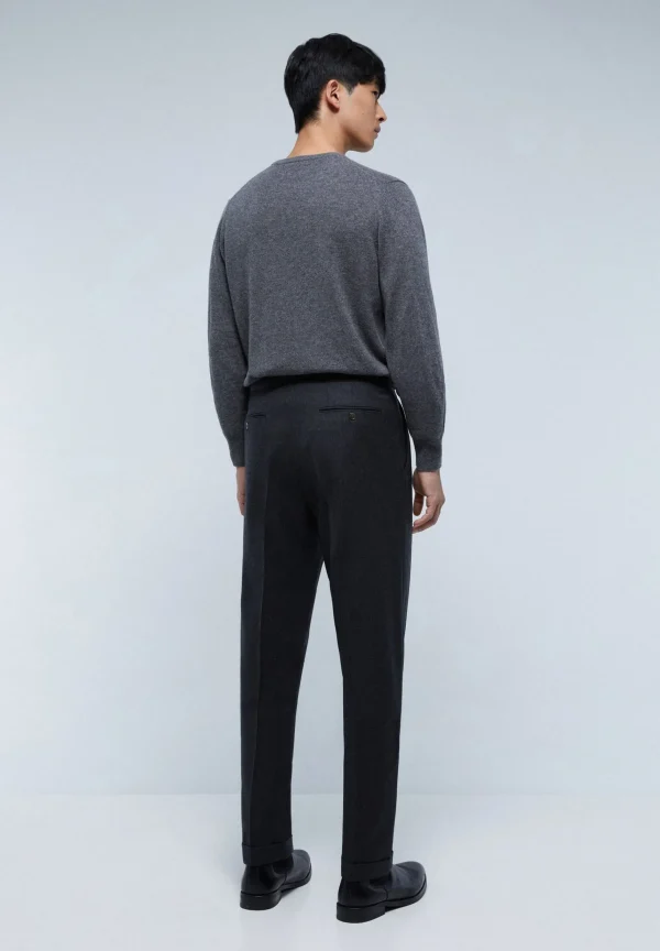scalperscompany Traje Premium Lana Gris-Hombre Trajes