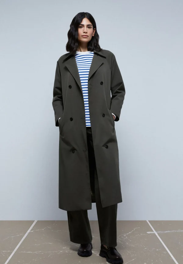 scalperscompany Trench Chaleco Desmontable-Mujer Abrigos Y Chaquetas