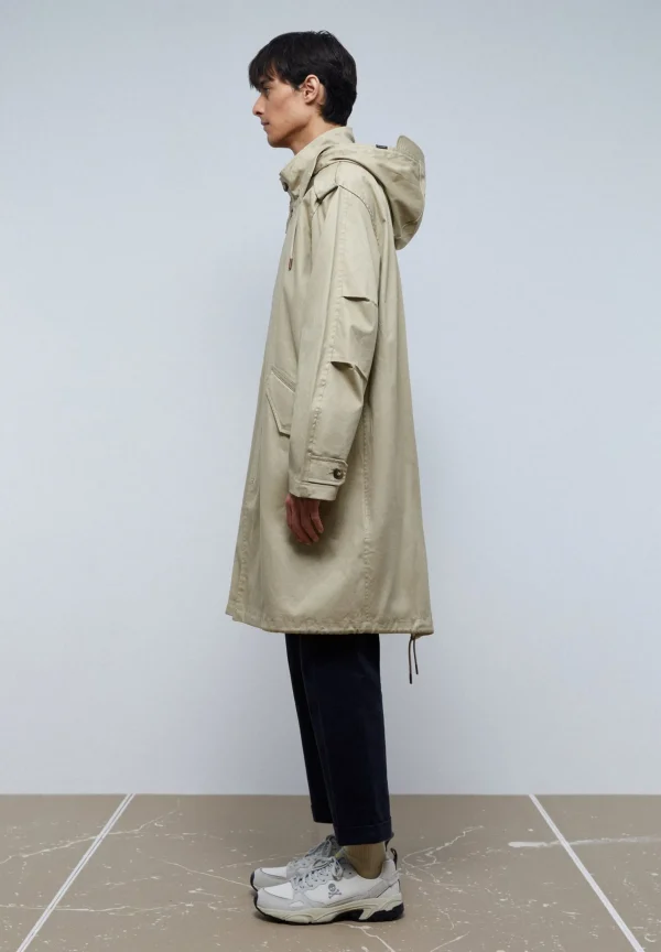 scalperscompany Trench Premium Algodon-Hombre Abrigos Y Chaquetas