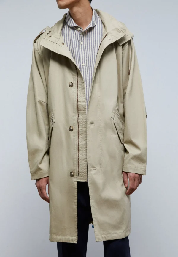 scalperscompany Trench Premium Algodon-Hombre Abrigos Y Chaquetas