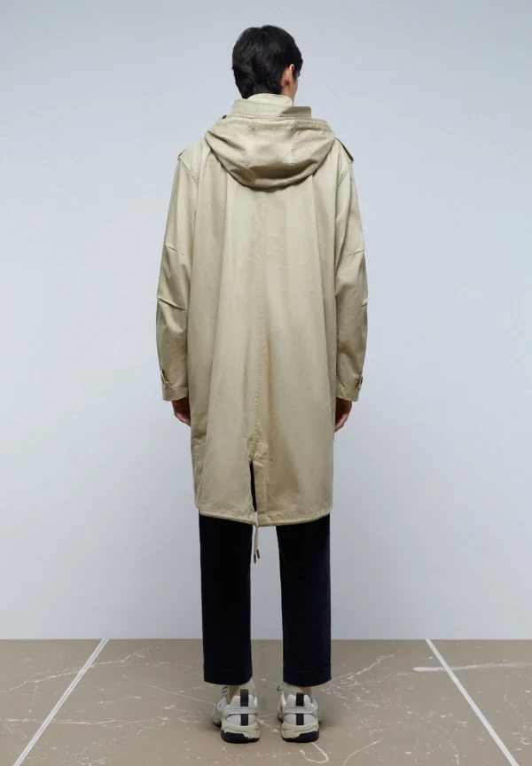 scalperscompany Trench Premium Algodon-Hombre Abrigos Y Chaquetas