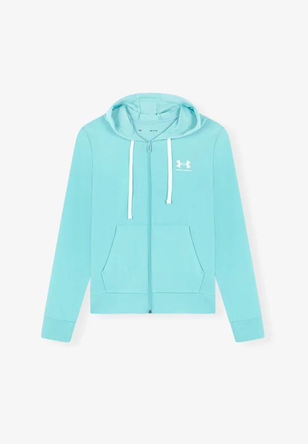 UNDER ARMOUR | Sudadera Rival Terry Fz-Mujer Ropa Deportiva