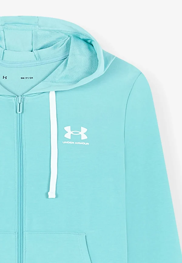 UNDER ARMOUR | Sudadera Rival Terry Fz-Mujer Ropa Deportiva