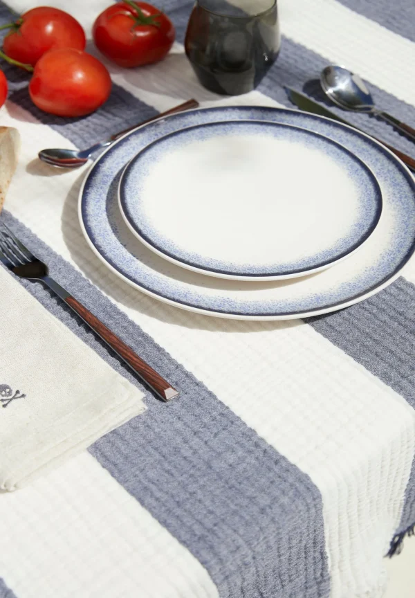 scalperscompany Vajilla Detalle Borde 12 Piezas-Home Vajilla