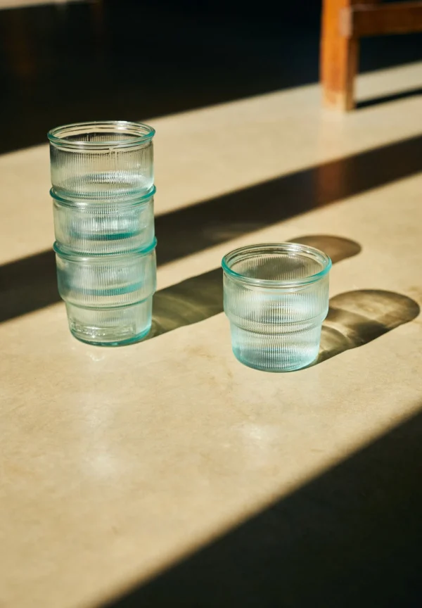 scalperscompany Vaso Cristal Lineas-Home Cristaleria