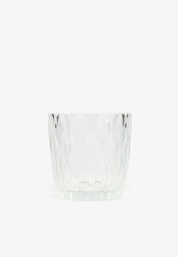 scalperscompany Vaso Vidrio Relieve-Home Cristaleria