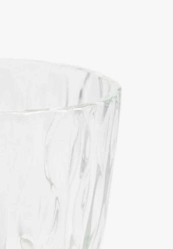 scalperscompany Vaso Vidrio Relieve-Home Cristaleria