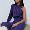 scalperscompany Vestido Asimetrico Jacquard-Mujer Coleccion