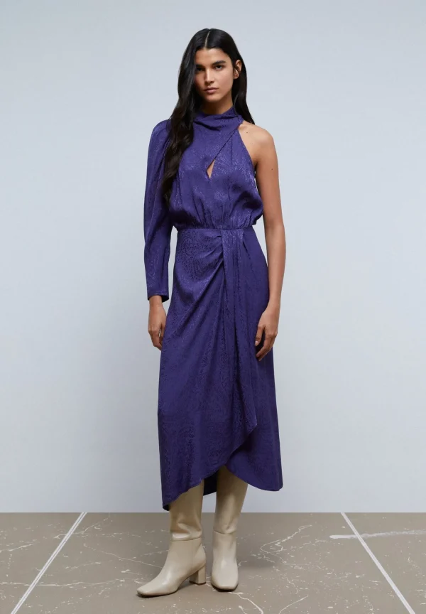 scalperscompany Vestido Asimetrico Jacquard-Mujer La Gran Fiesta