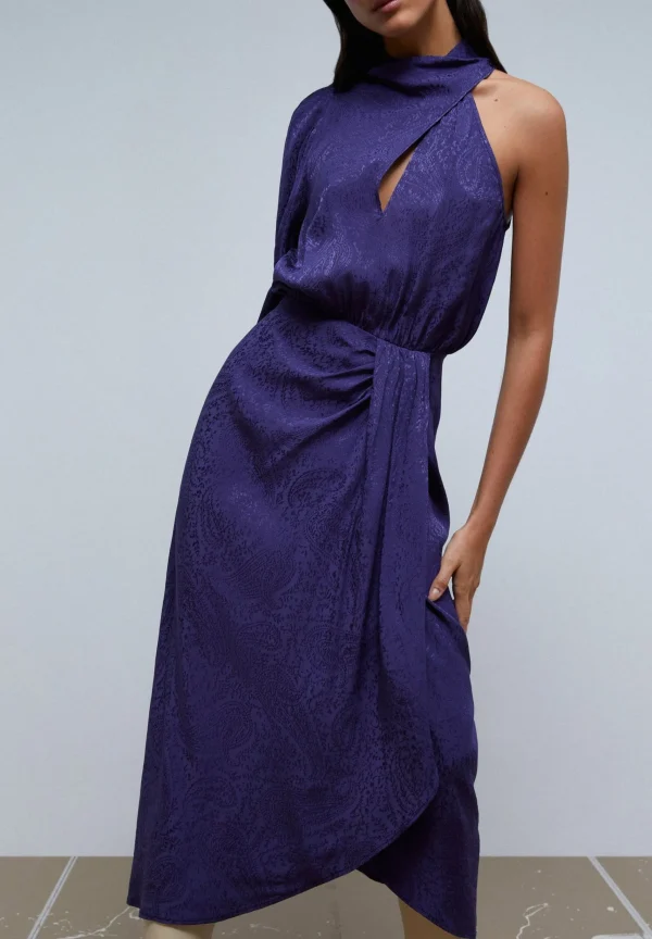 scalperscompany Vestido Asimetrico Jacquard-Mujer La Gran Fiesta