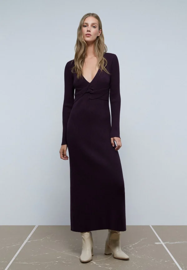 scalperscompany Vestido Midi Canale-Mujer Punto
