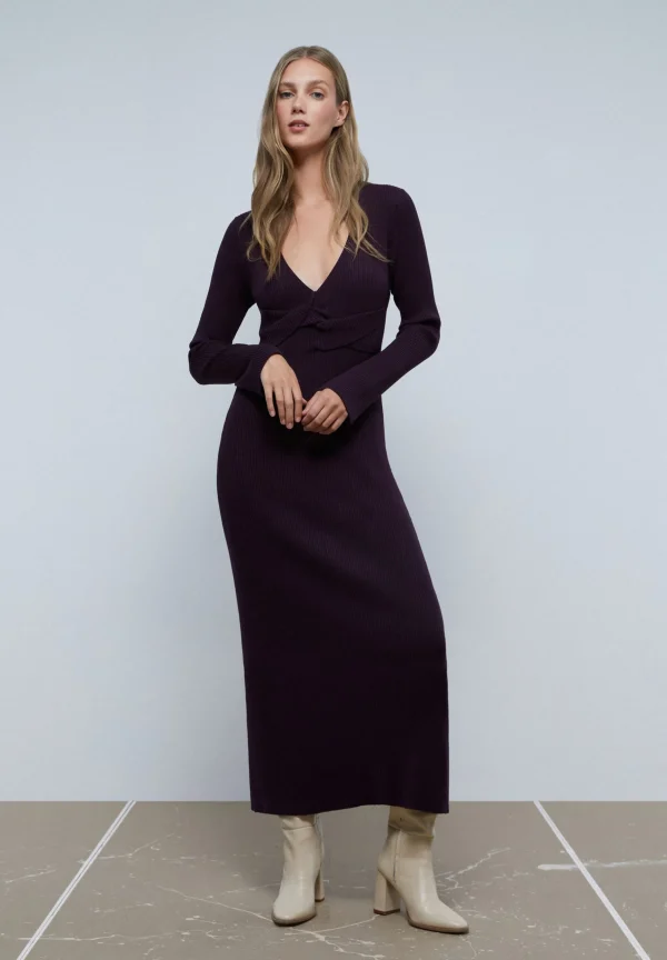 scalperscompany Vestido Midi Canale-Mujer Punto