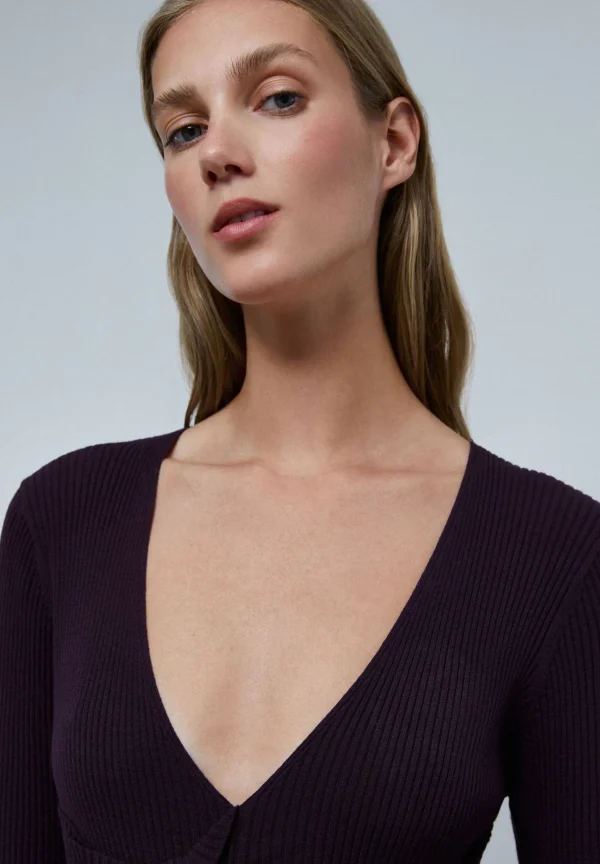 scalperscompany Vestido Midi Canale-Mujer Punto