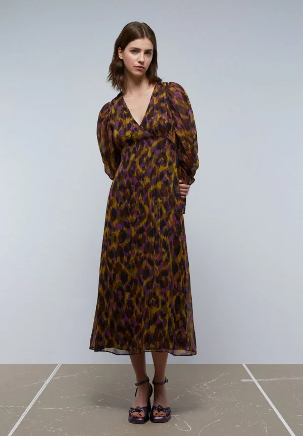 scalperscompany Vestido Midi Print-Mujer Vestidos Y Monos