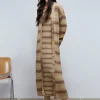 scalperscompany Vestido Midi Punto Rayas-Mujer Total Look