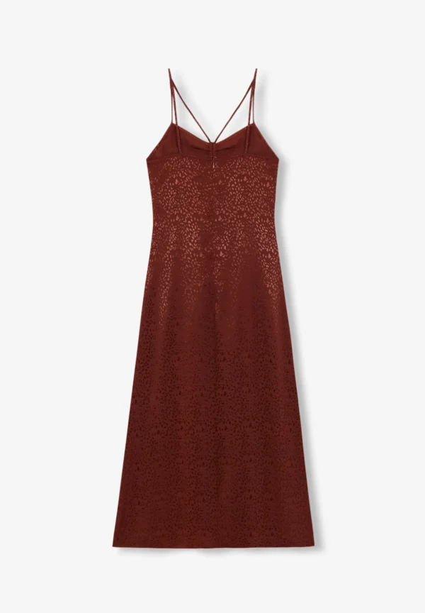 scalperscompany Vestido Slip Midi-Mujer Coleccion