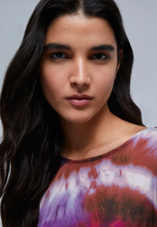 scalperscompany Vestido Tunica Tie Dye-Mujer Coleccion