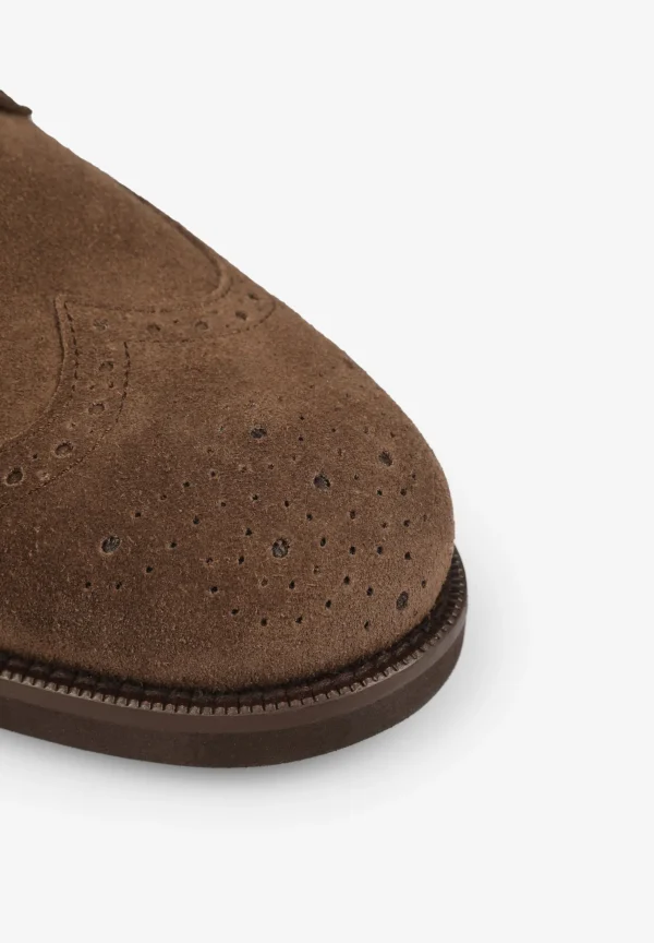 scalperscompany Zapato Ante Picados-Hombre Formal