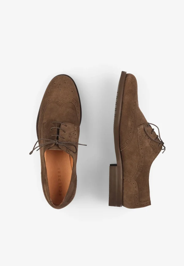 scalperscompany Zapato Ante Picados-Hombre Formal