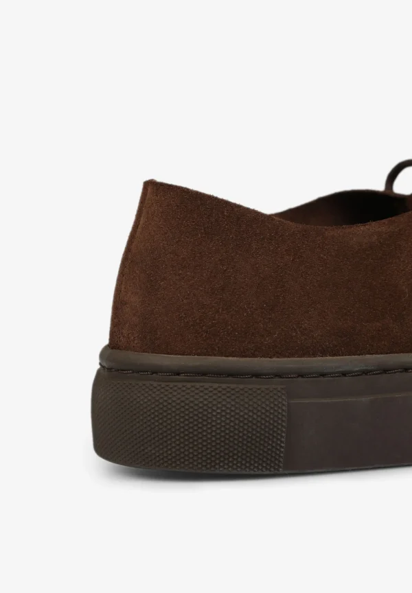 scalperscompany Zapato Cordones Piel Serraje-Hombre Casual
