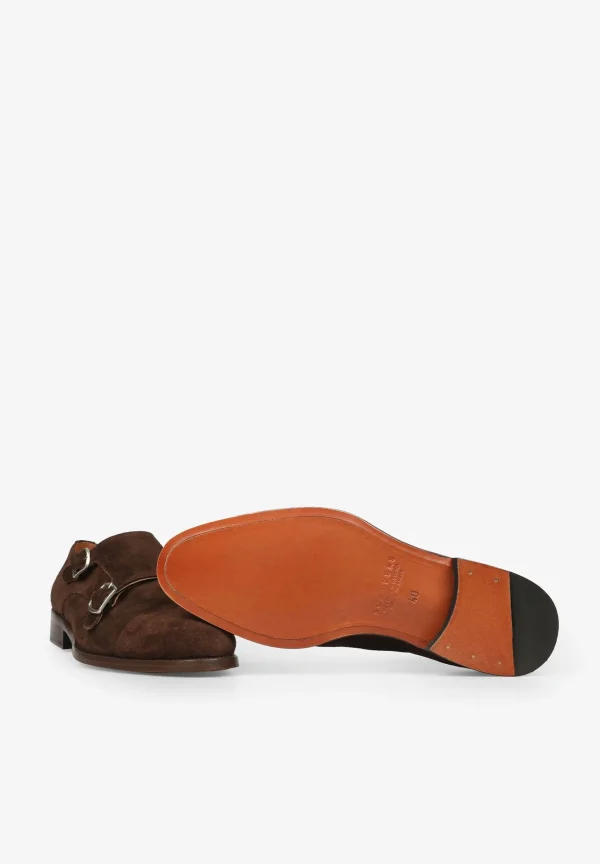 scalperscompany Zapatos Double Monk Piel-Hombre Formal